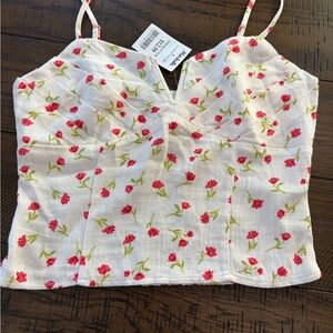 Sienna Sky Red Floral Camisole